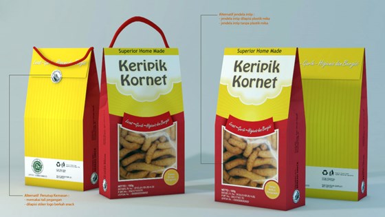 Packaging: Kemasan Keripik Keju