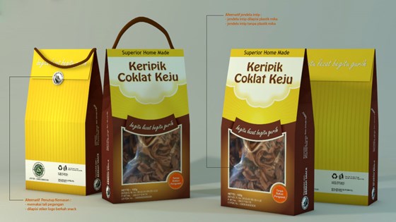 Packaging: Kemasan Keripik Keju